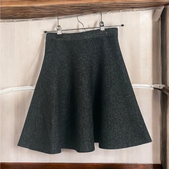 Saks Fifth Avenue Stylish Charcoal Gray A-line Skirt Size XS. - Picture 3 of 6